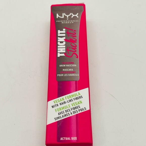 NYX Thick It Stick It Brow Mascara in Taupe 0.23 oz - Picture 3 of 6